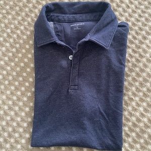 Denim blue polo - Banana Republic Small
